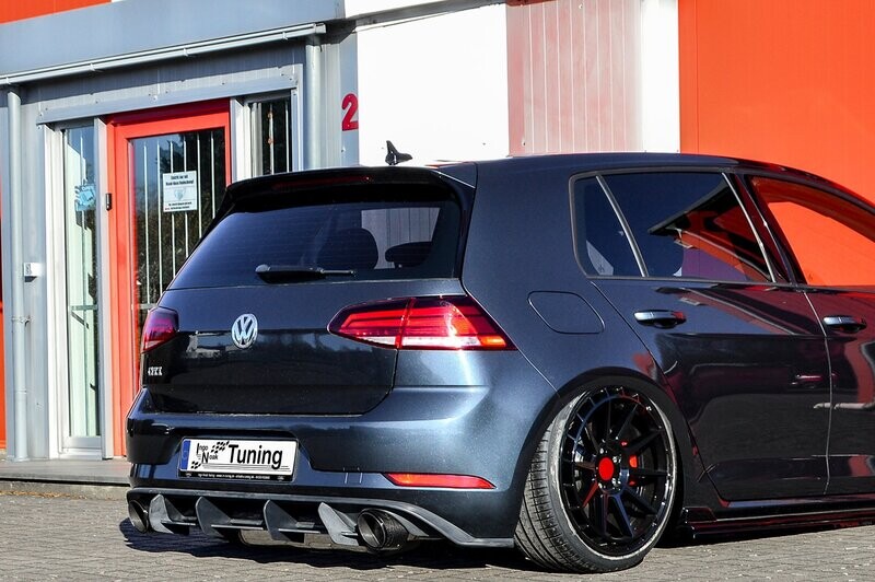Heckansatz Diffusor Version.2 für VW Golf 7 GTI + Performance Facelift Heckansatz Diffusor Version.2 für VW Golf 7 GTI + Performance Facelift