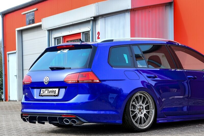 Racing Heckansatz Diffusor für VW Golf 7 R Variant Vorfacelift Racing Heckansatz Diffusor für VW Golf 7 R Variant Vorfacelift