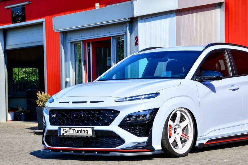 Cup Frontspoilerlippe für Hyundai Kona N + N-Line ab Bj.2020- Cup Frontspoilerlippe für Hyundai Kona N + N-Line ab Bj.2020-