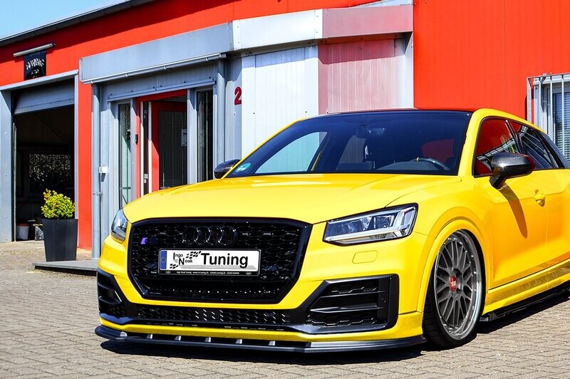 Cup Frontspoilerlippe für Audi Q2 Sport GA aus ABS Cup Frontspoilerlippe für Audi Q2 Sport GA aus ABS