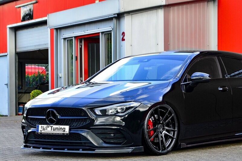 Cuplippe Spoilerlippe mit Wing ABS Mercedes CLA AMG-Line C118 X118 Cuplippe Spoilerlippe mit Wing ABS Mercedes CLA AMG-Line C118 X118