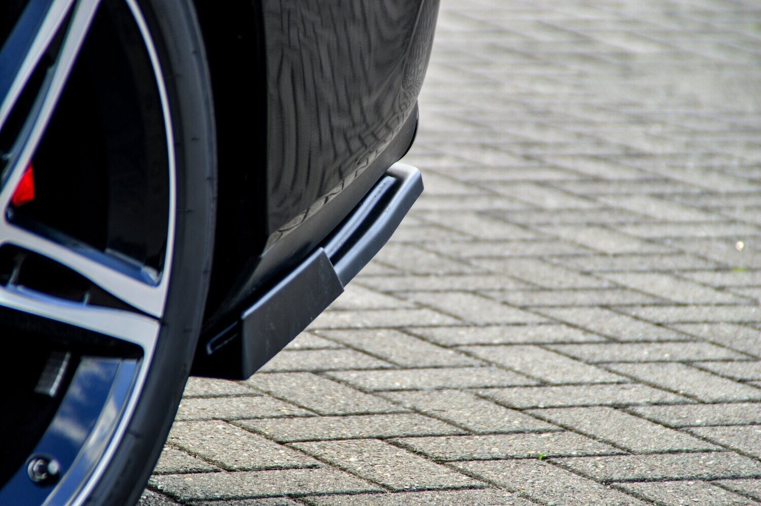 Heckansatz Seitenteile mit WIng  für Mercedes CLA X118 Shooting Brake AMG-Line ab Bj.:2019-