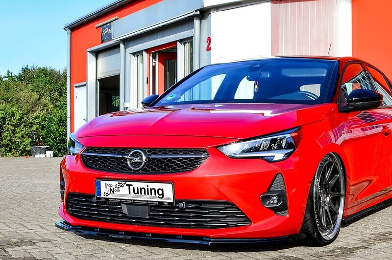 Cup Frontspoilerlippe für Opel Corsa F ab Bj.2019- Cup Frontspoilerlippe für Opel Corsa F ab Bj.2019-