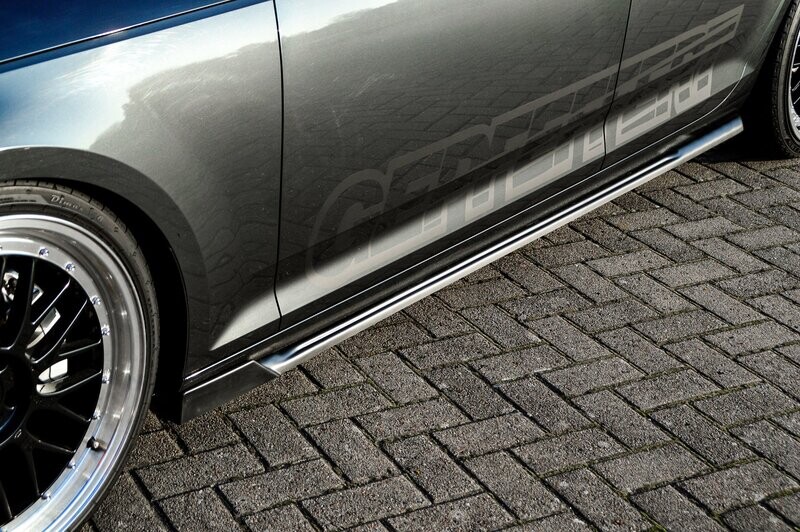 CUP Seitenschweller mit Wings vorne für Audi A4 B9 CUP Seitenschweller mit Wings vorne für Audi A4 B9