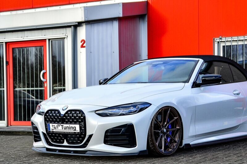 Cuplippe Spoilerschwert mit Wings aus ABS BMW 4er G22+G23 Cuplippe Spoilerschwert mit Wings aus ABS BMW 4er G22+G23