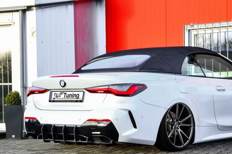 Heckeinsatz Diffusor Heckeinsatz V2 passend für BMW 4er G22/G23 Heckeinsatz Diffusor Heckeinsatz V2 passend für BMW 4er G22/G23