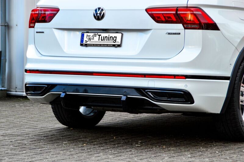 Heckansatz Aufsätze 2.tlg für VW Tiguan 2 AD1 Facelift R-Line Heckansatz Aufsätze 2.tlg für VW Tiguan 2 AD1 Facelift R-Line