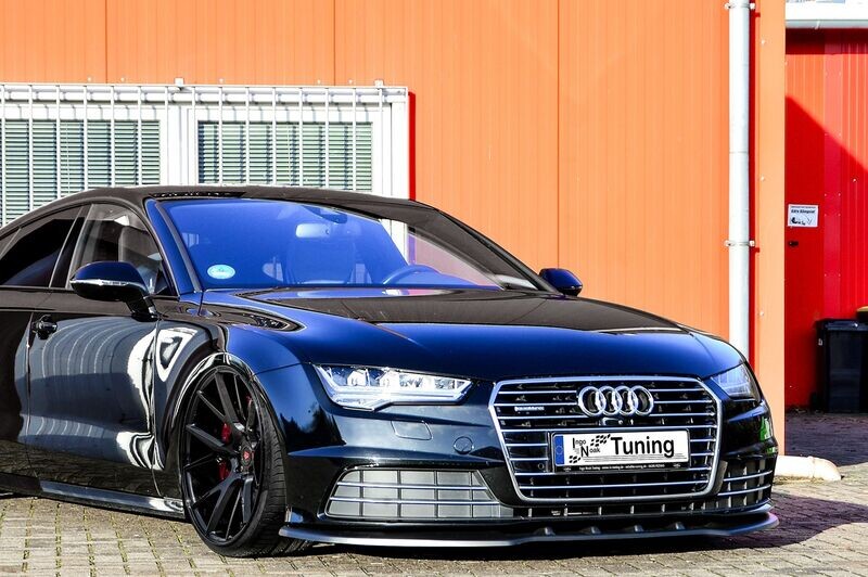 Cup Frontspoilerlippe für Audi A7 C7 4G Facelift Cup Frontspoilerlippe für Audi A7 C7 4G Facelift
