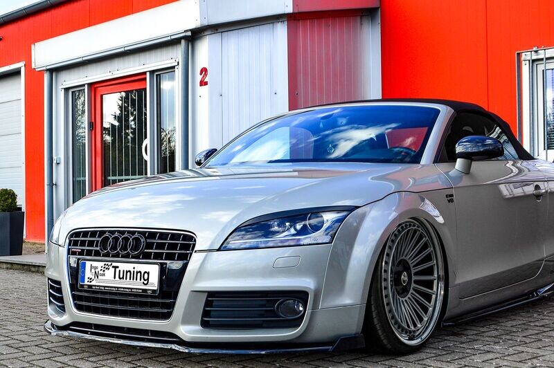 CUP Frontspoilerlippe mit Wings für Audi TT 8J mit S-Line CUP Frontspoilerlippe mit Wings für Audi TT 8J mit S-Line