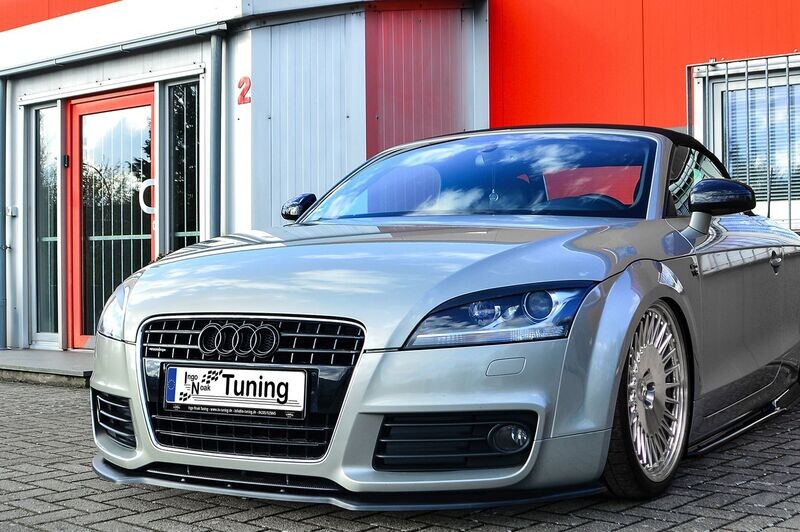 CUP Frontspoilerlippe für Audi TT 8J mit S-Line CUP Frontspoilerlippe für Audi TT 8J mit S-Line