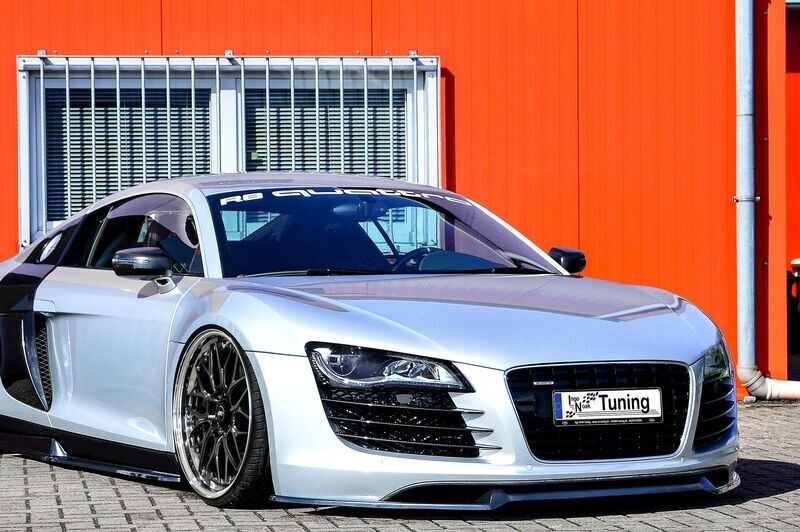 CUP Frontspoilerlippe Version 2 für Audi R8 42 Bj. 2006-2015 CUP Frontspoilerlippe Version 2 für Audi R8 42 Bj. 2006-2015