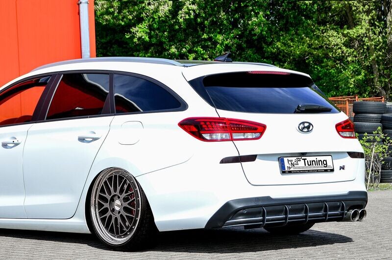 Racing Heckansatz für Hyundai I30 N-ine Kombi ab Bj.2021- Racing Heckansatz für Hyundai I30 N-ine Kombi ab Bj.2021-