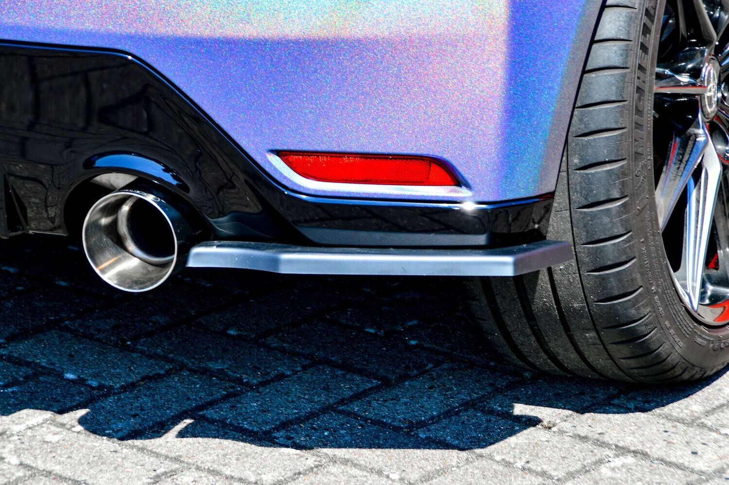 Heckansatz Seitenteile für Toyota Yaris GR