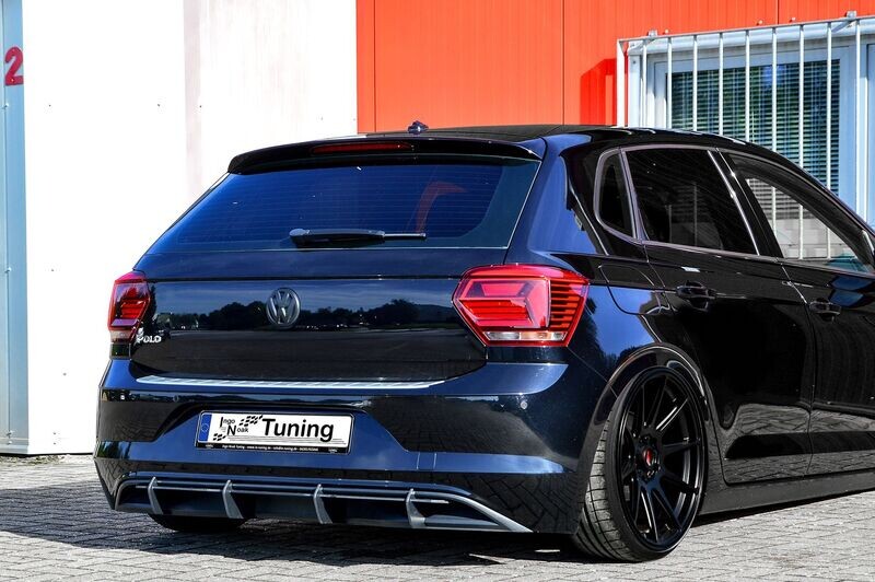 Gefräster Heckansatz für VW Polo 2G AW Gefräster Heckansatz für VW Polo 2G AW