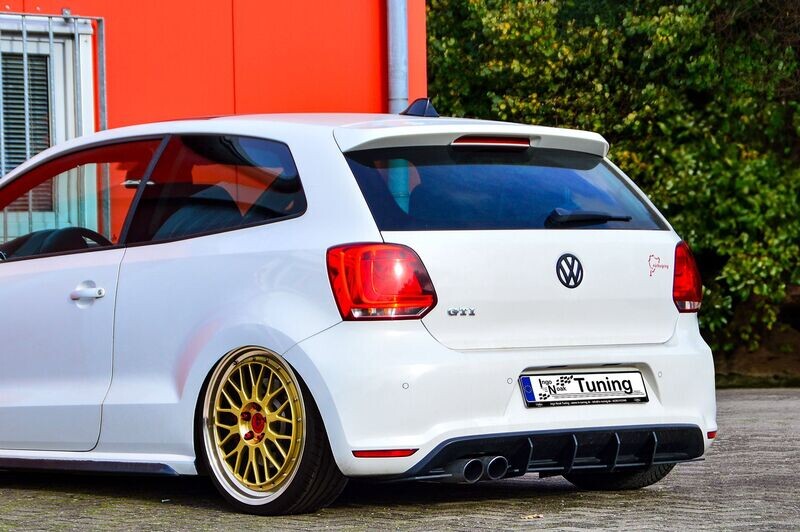 Gefräster Heckansatz für VW Polo GTI 6R Gefräster Heckansatz für VW Polo GTI 6R