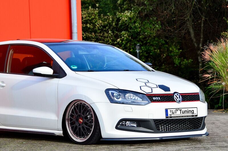 Spoilerschwert Frontspoilerlippe Cuplippe für VW Polo 6R GTI Spoilerschwert Frontspoilerlippe Cuplippe für VW Polo 6R GTI