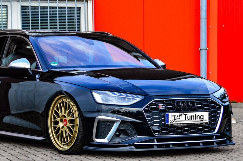 Cup Frontspoilerlippe für Audi A4 S-Line + S4 B9 Facelift Cup Frontspoilerlippe für Audi A4 S-Line + S4 B9 Facelift
