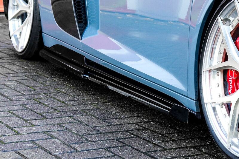 Cup Seitenschweller mit Wings vorne für Audi R8 4S Facelift ab Bj. 2019 - Cup Seitenschweller mit Wings vorne für Audi R8 4S Facelift ab Bj. 2019 -