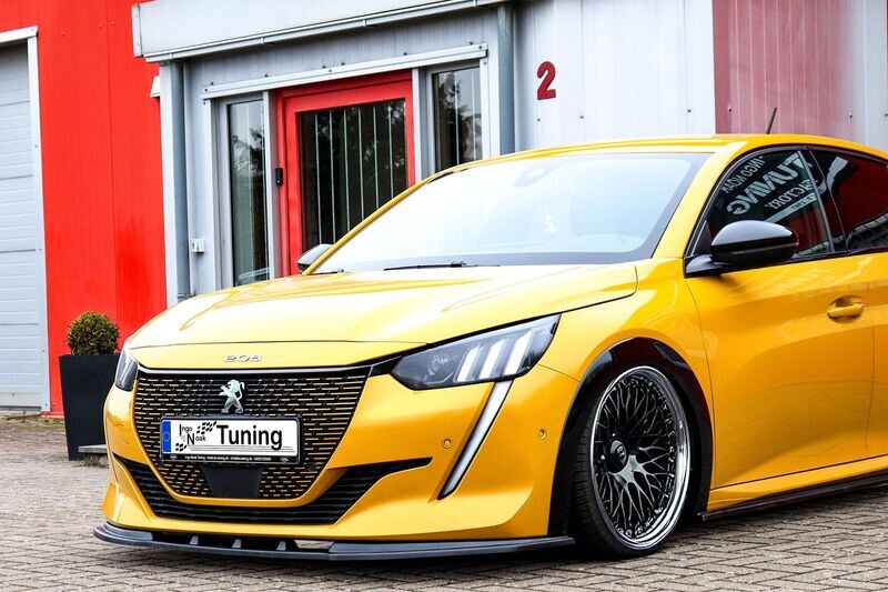 Cuplippe Frontspoilerlippe für Peugeot 208 II GT GT-Line Cuplippe Frontspoilerlippe für Peugeot 208 II GT GT-Line