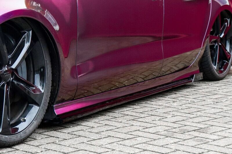 CUP Seitenschweller mit Wings hinten für Audi A7 S-Line + S7 C7 4G CUP Seitenschweller mit Wings hinten für Audi A7 S-Line + S7 C7 4G