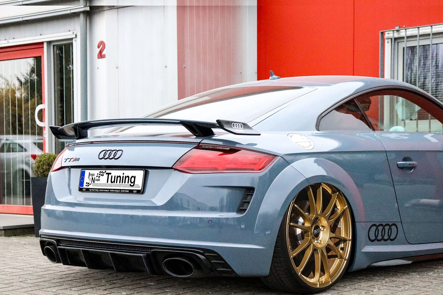 Racing Heckansatz für Audi TT RS 8S Facelift
