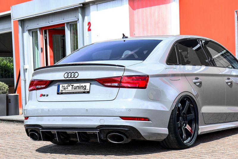 Heckansatz für Audi RS3 8V Facelift Limousine Bj.2017-2020 Heckansatz für Audi RS3 8V Facelift Limousine Bj.2017-2020