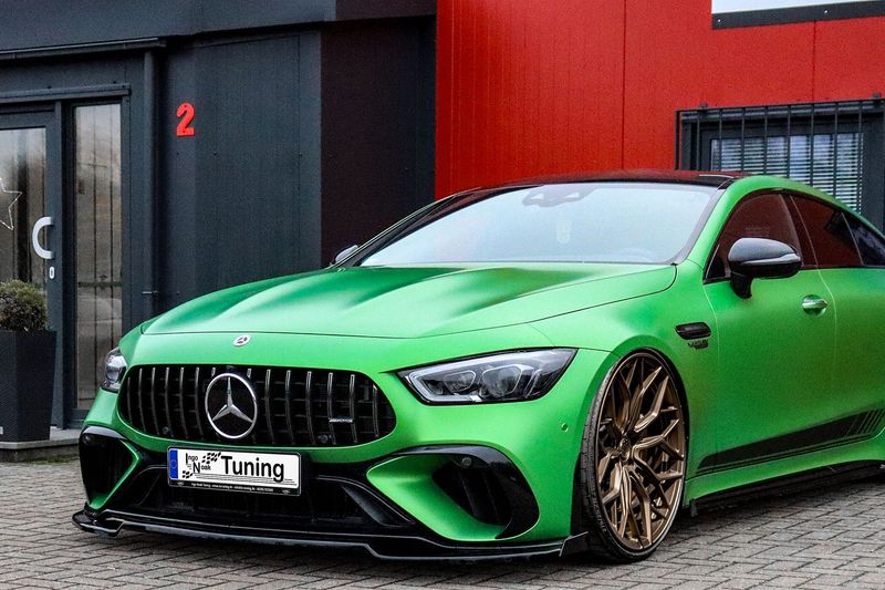 Cup Frontspoilerlippe mit Wing für Mercedes AMG GT 4.Türer X290 Cup Frontspoilerlippe mit Wing für Mercedes AMG GT 4.Türer X290