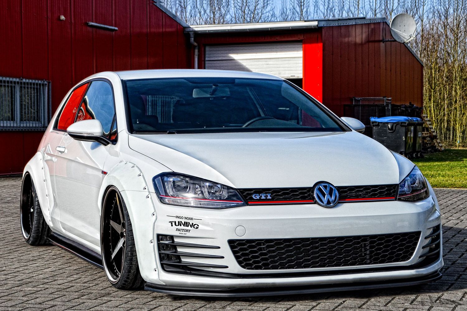 IN Liberty Style Radlaufverbreiterung 4 tlg. VW Golf 7 GTI/GTD