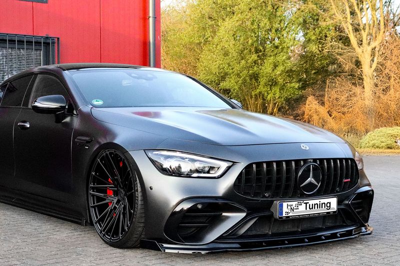 Cup Frontspoilerlippe mit Wing für Mercedes AMG GT 4.Türer X290 Standard Cup Frontspoilerlippe mit Wing für Mercedes AMG GT 4.Türer X290 Standard