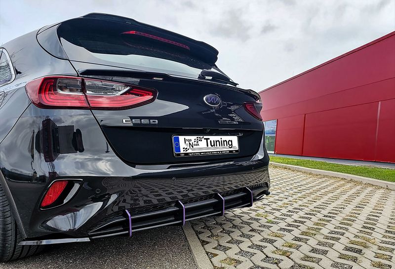 Heckdiffusor Diffusor für Kia Ceed STandard ab Bj. 2018-2021 Heckdiffusor Diffusor für Kia Ceed STandard ab Bj. 2018-2021