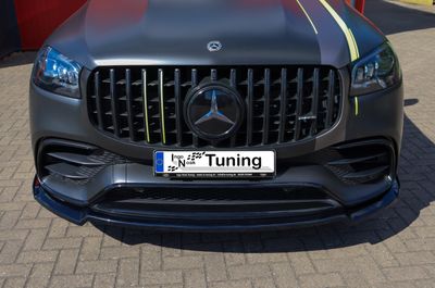 Cup Frontspoilerlippe mit Wings für Mercedes GLS 63 AMG 4 Matic Cup Frontspoilerlippe mit Wings für Mercedes GLS 63 AMG 4 Matic