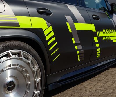 CUP Seitenschwellersatz mit Wing hinten für Mercedes GLS 63 AMG 4 Matic CUP Seitenschwellersatz mit Wing hinten für Mercedes GLS 63 AMG 4 Matic