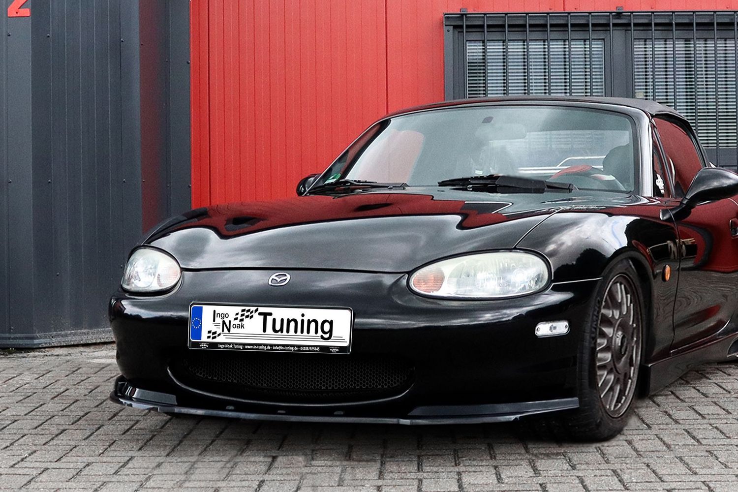 Cuplippe Frontspoilerlippe aus ABS für Mazda MX5 NB