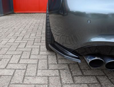 Heckansatz Seitenteile aus ABS für Audi S5 B8 nur für Cabrio / Coupe Heckansatz Seitenteile aus ABS für Audi S5 B8 nur für Cabrio / Coupe