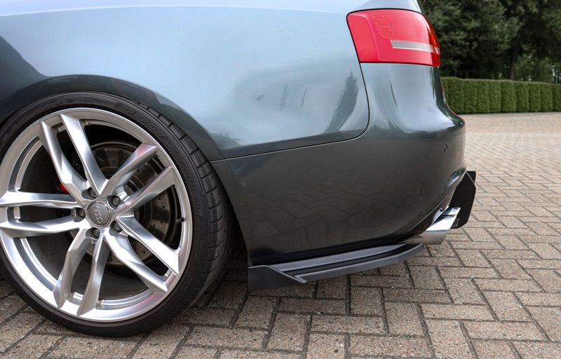 Heckansatz Seitenteile aus ABS mit Wings für Audi S5 B8 nur für Cabrio / Coupe Heckansatz Seitenteile aus ABS mit Wings für Audi S5 B8 nur für Cabrio / Coupe