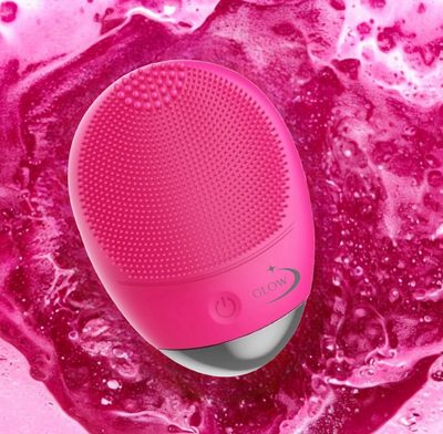 Glow Skin Scrubber (Fuschia Pink)