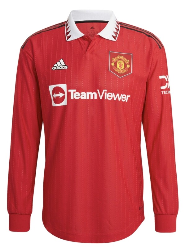 Manchester United Home Jersey (Long Sleeves) 2022-23
