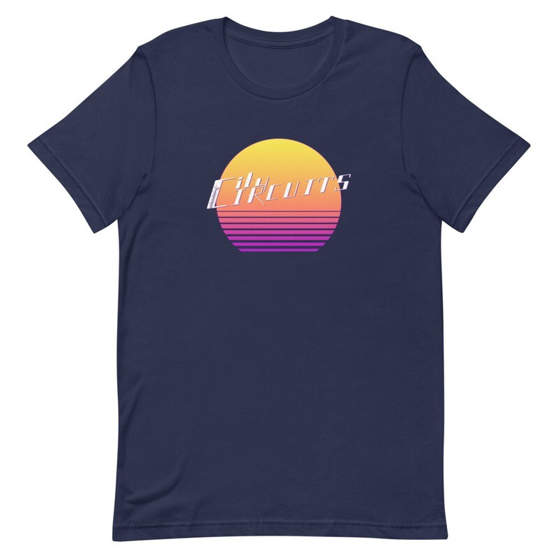 City Circuits Sun Unisex Logo Tee