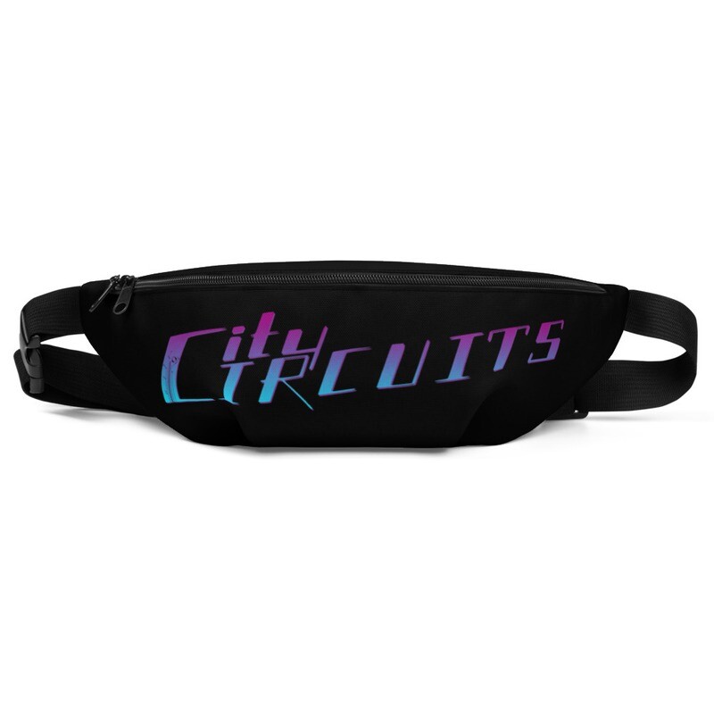 City Circuits Gradient Logo Fanny Pack