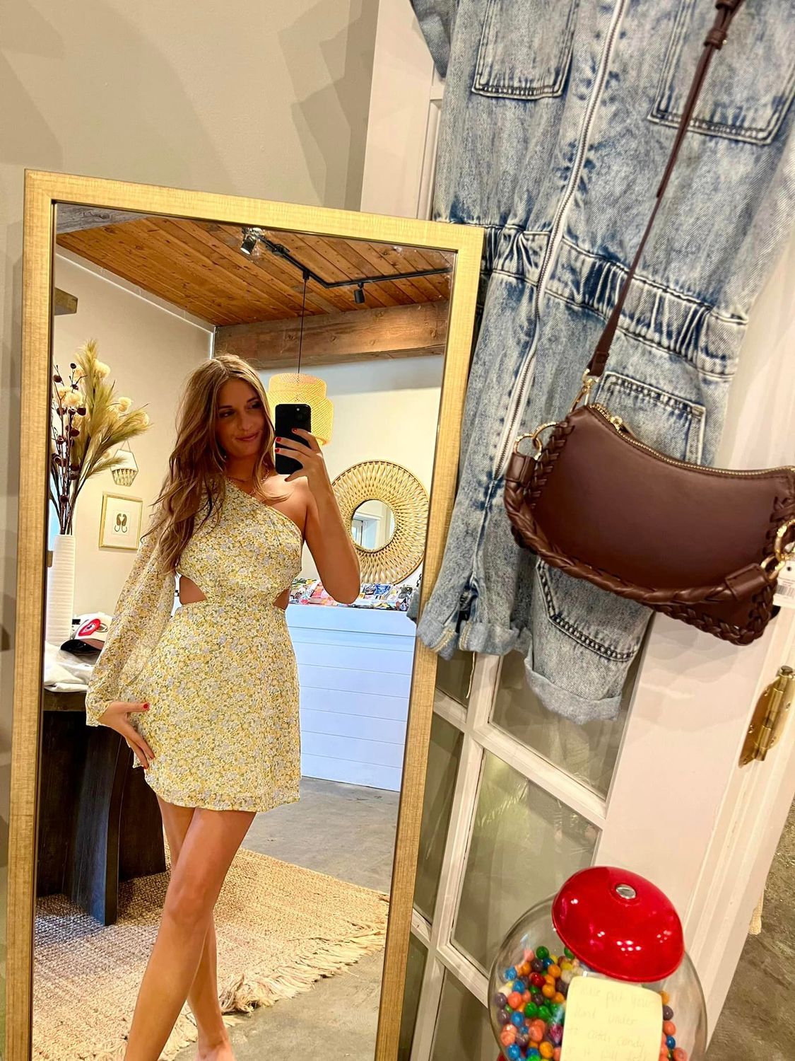 Meet Me In The Garden Mini Dress