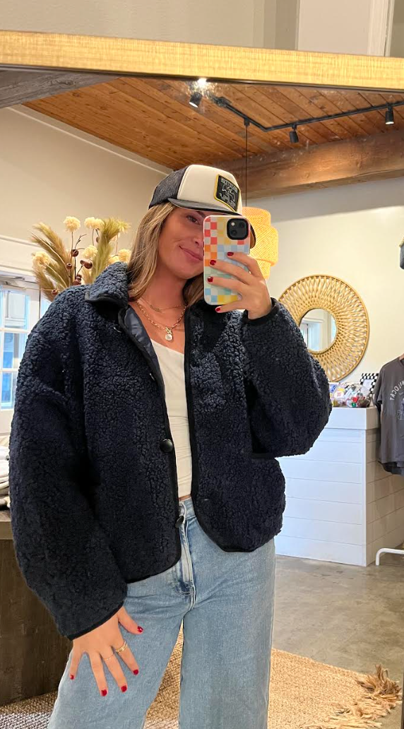 Navy Chels Jacket