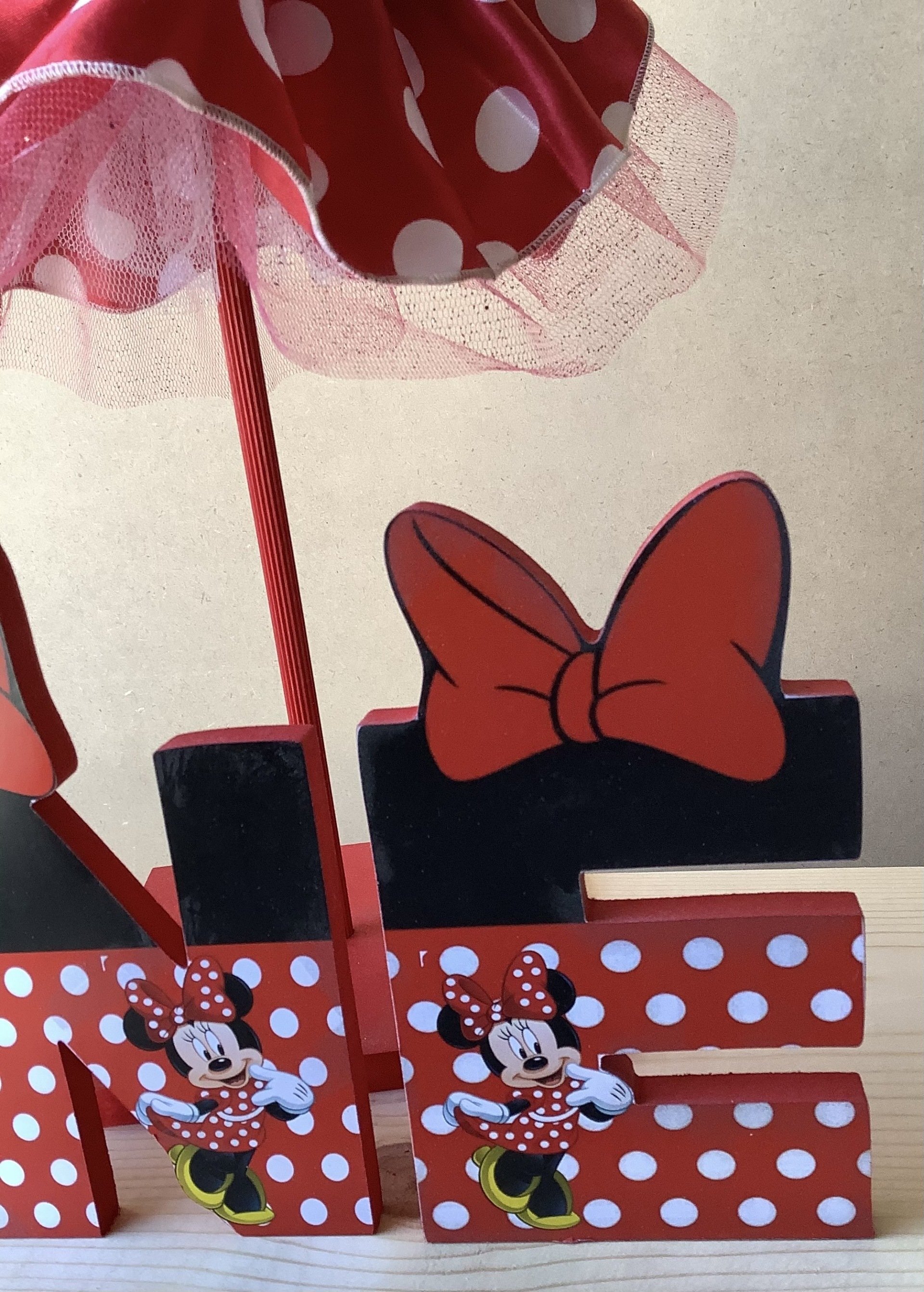 DIY Louis Style #17 Minnie Mouse with Red Dress Inspired 5x7 Sign Poster  *DIGITAL FILE ONLY* for Bridal Showers, Sweet Sixteen, Wedding Shower