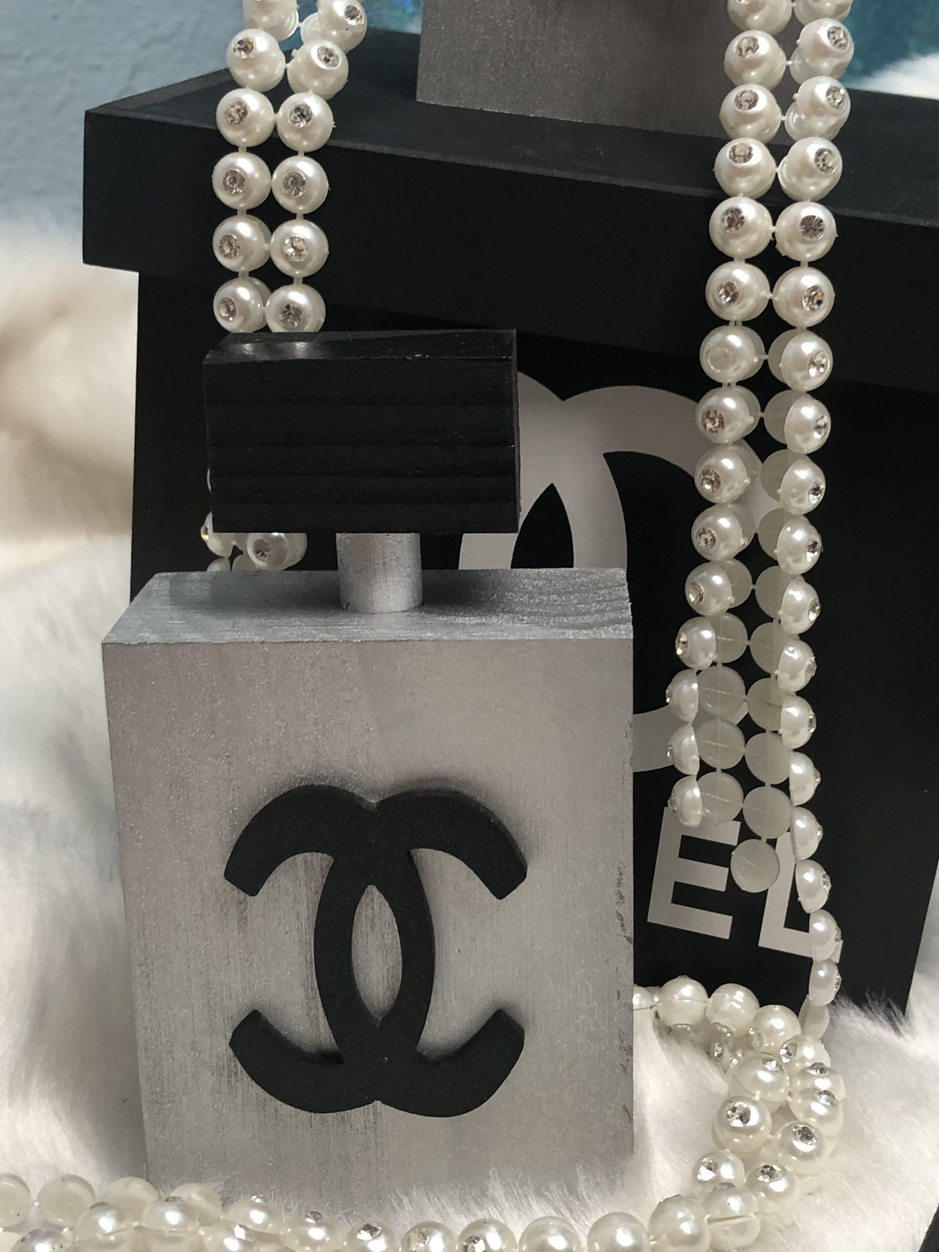 4” high cardboard Chanel 5 collector decor $4 - Depop