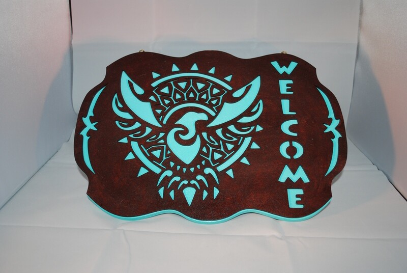 Welcome Sign (Eagle)