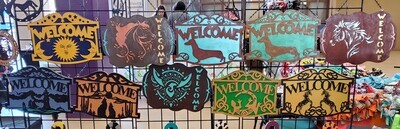 Wooden Welcome Signs