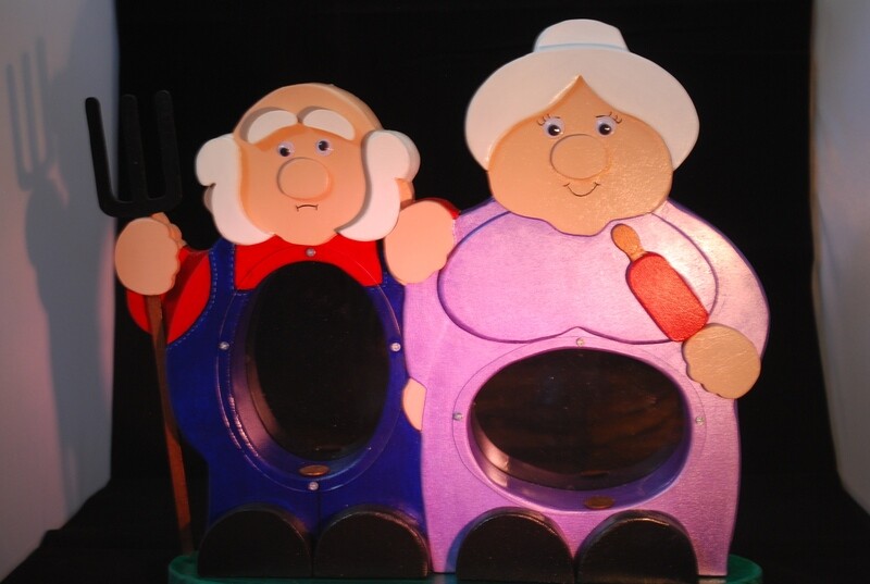 Farm Couple Coin Collector