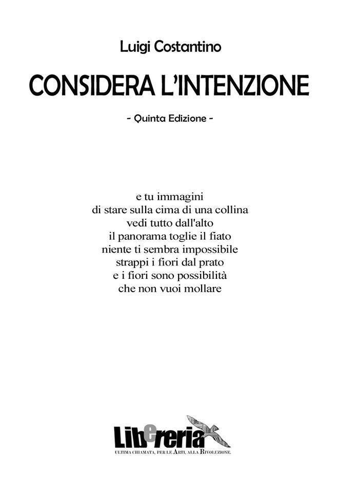Considera l'intenzione (versione e-book)
