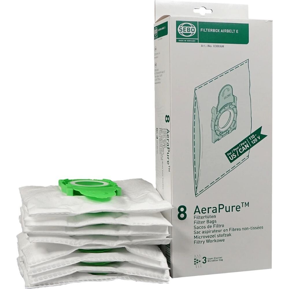 SEBO REPLACEMENT BAGS - E