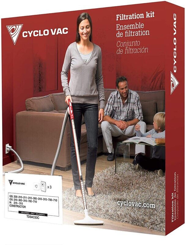 CYCLOVAC CENTRAL VACUUM BAGS