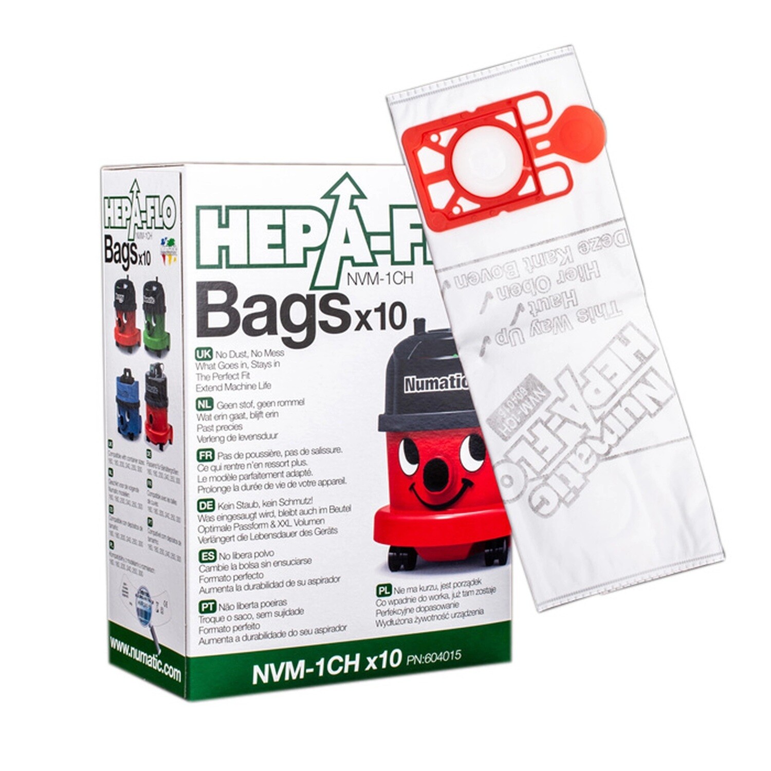 NUMATIC - HENRY/HETTY REPLACEMENT BAGS